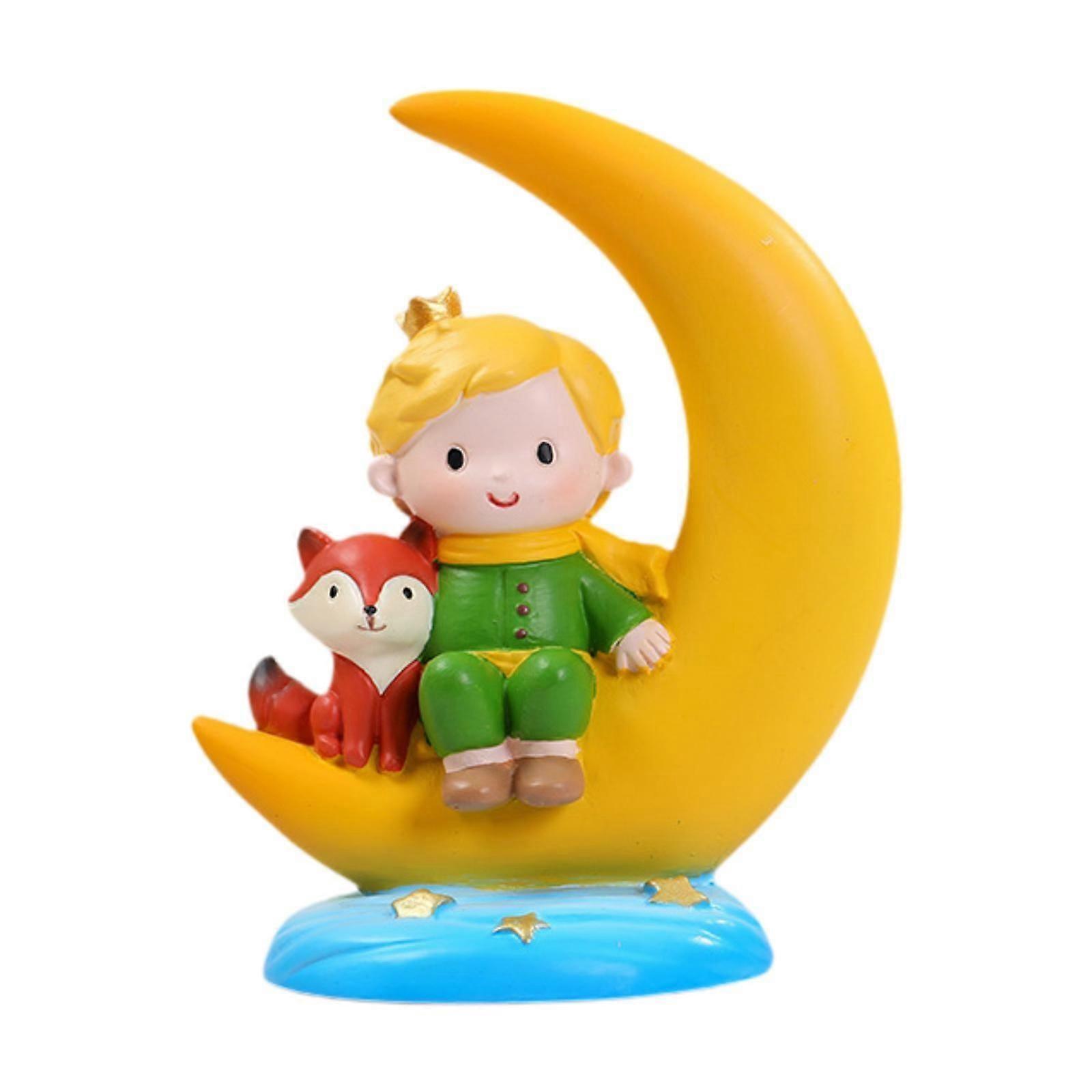 الأمير تمثال هدية الديكور الكرتون كعكة توبر لمكتب الموقد المدخل فوكس