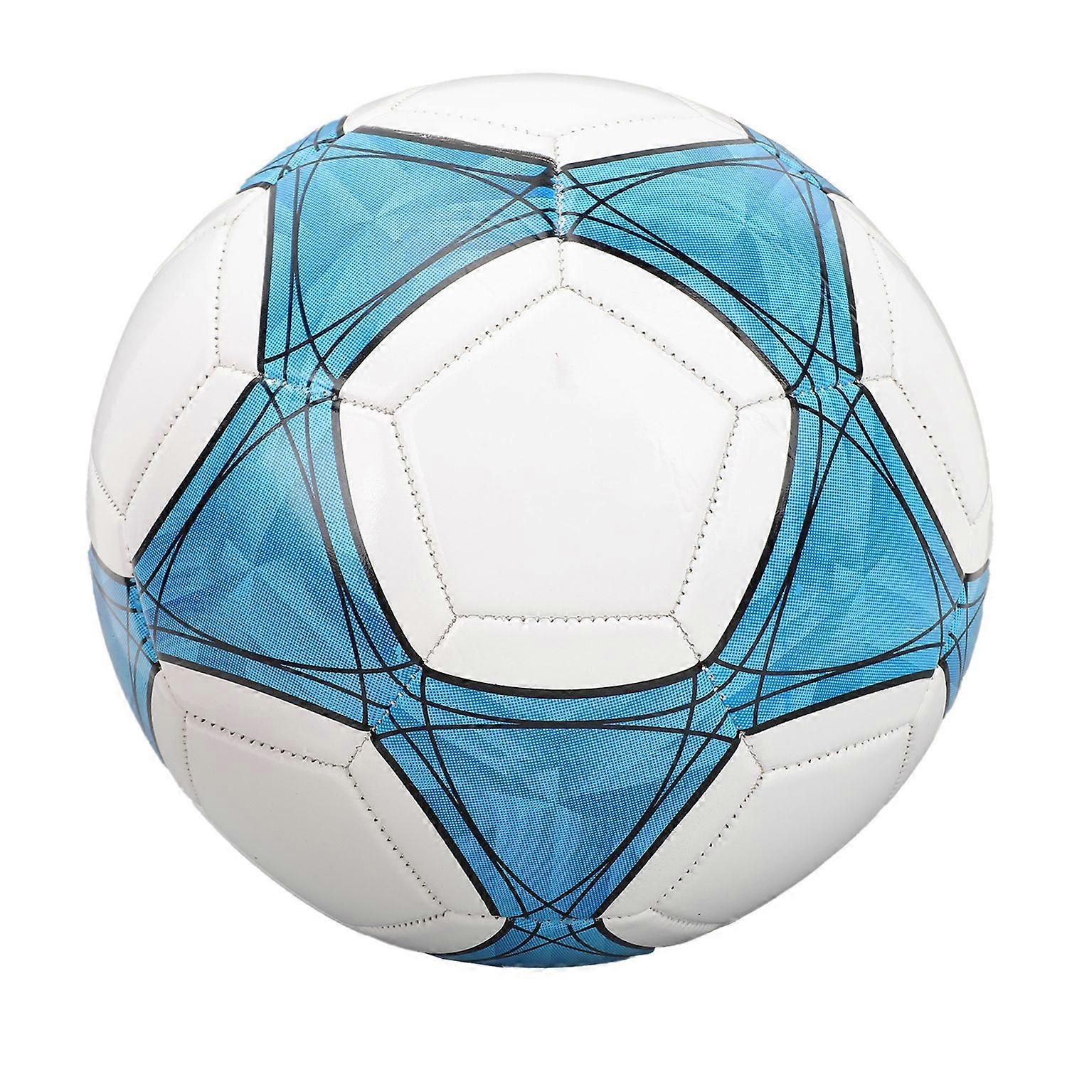 Children Soccer Ball Size 5 Waterproof Thickened PVC Rubber Liner Inflatable Kids Teenagers Soccer B