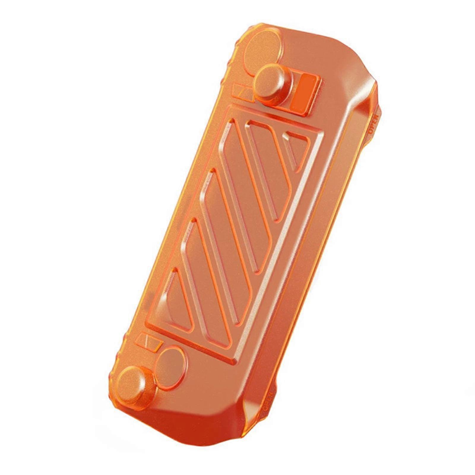Protective Shell Front Cover Gaming Accessories Game Device Upper Guard for Game Console Bracket Shell  Orange