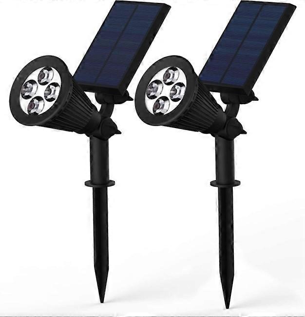 Solar Spotlights, Adjustable LED Wall/Landscape Lights