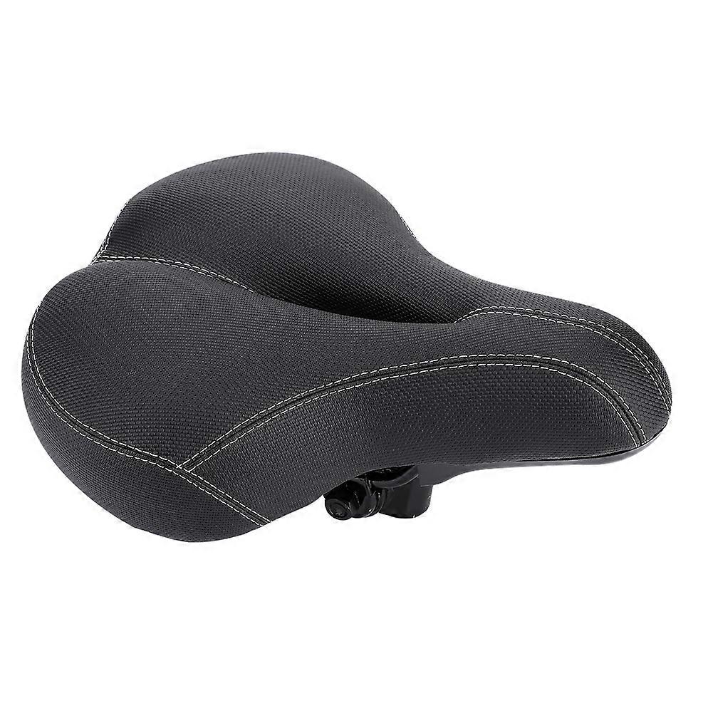Mountain Road Bike Soft Seat Saddle with Tail Light Replacement Bicycle Accessory