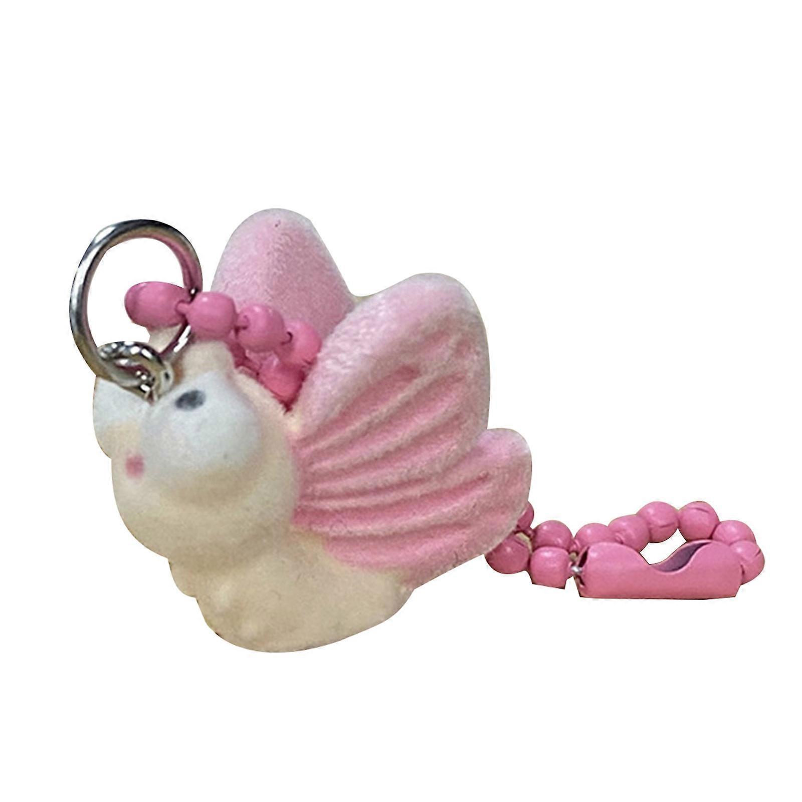 Keychain Pendant Purse Decoration Featuring a Charm Animal Shape Unique Bag Hanging Ornament Great for Adding Fun