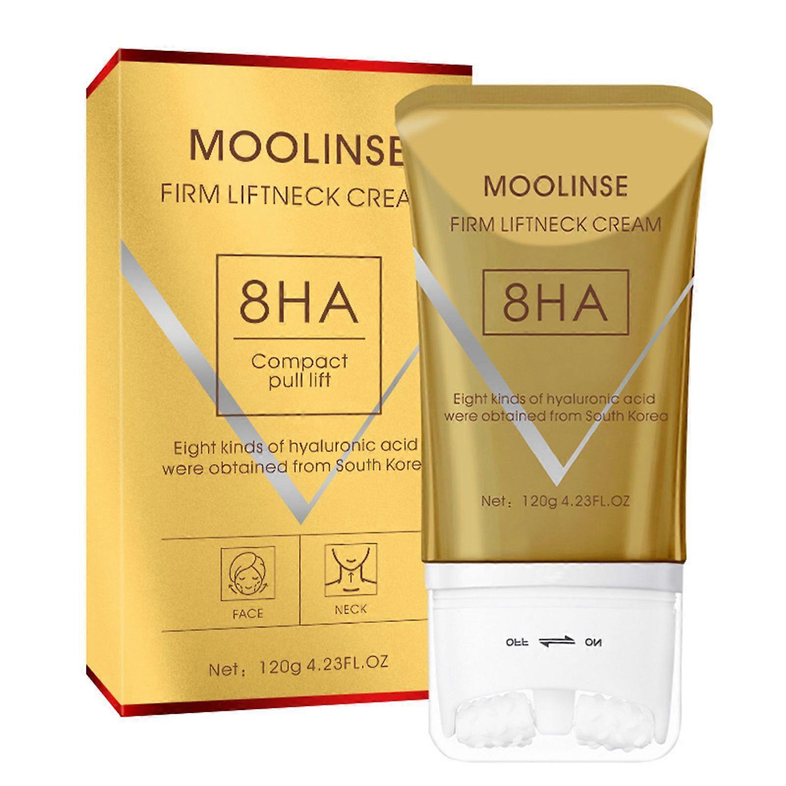 Firming Lifting Neck Cream AH-8 Prevent Crepe Neck Roller Cream Natural Anti-Aging Moisturizer for Women