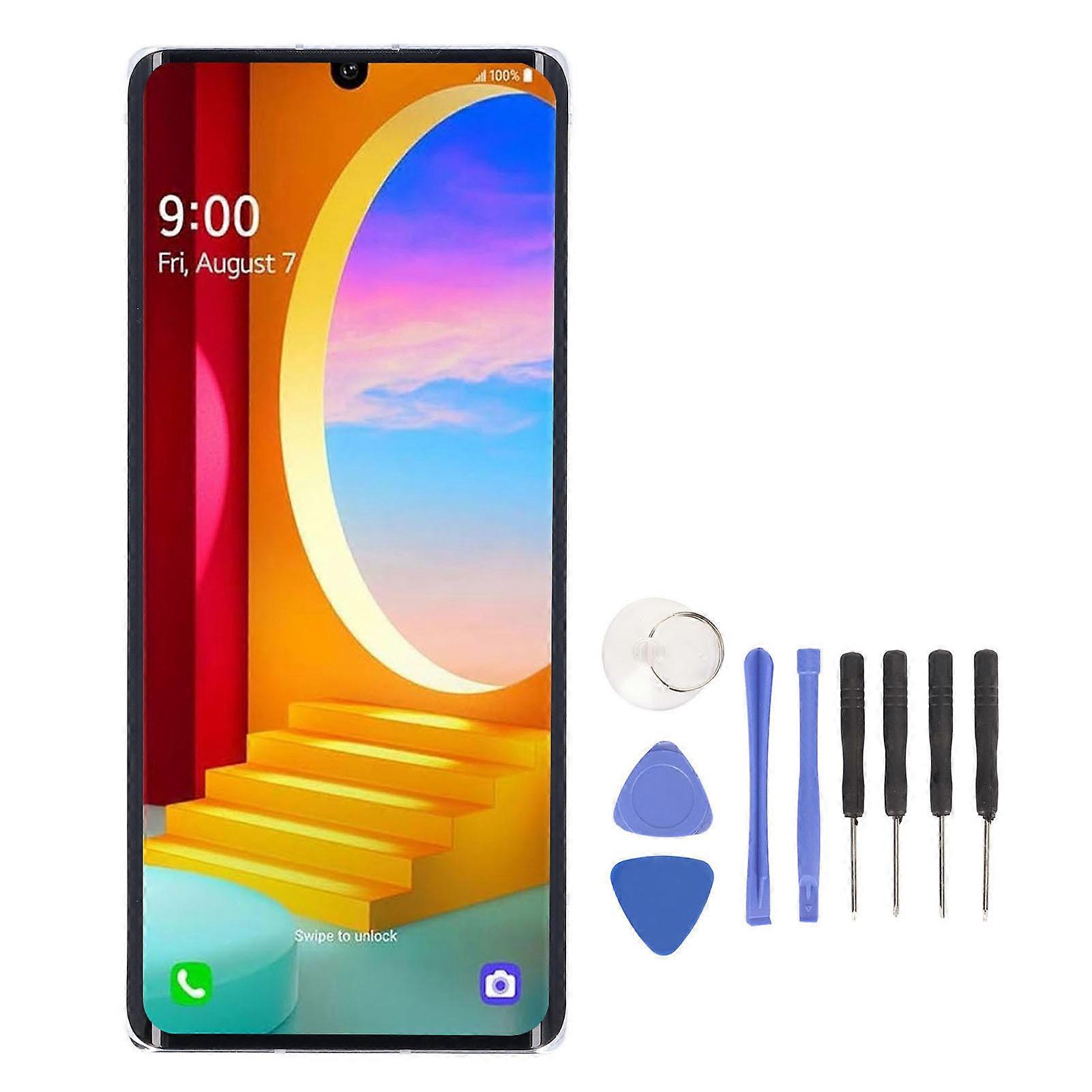 Velvet 5G Silver OLED Screen Replacement: HD Display, Fingerprint Reader, Easy Install