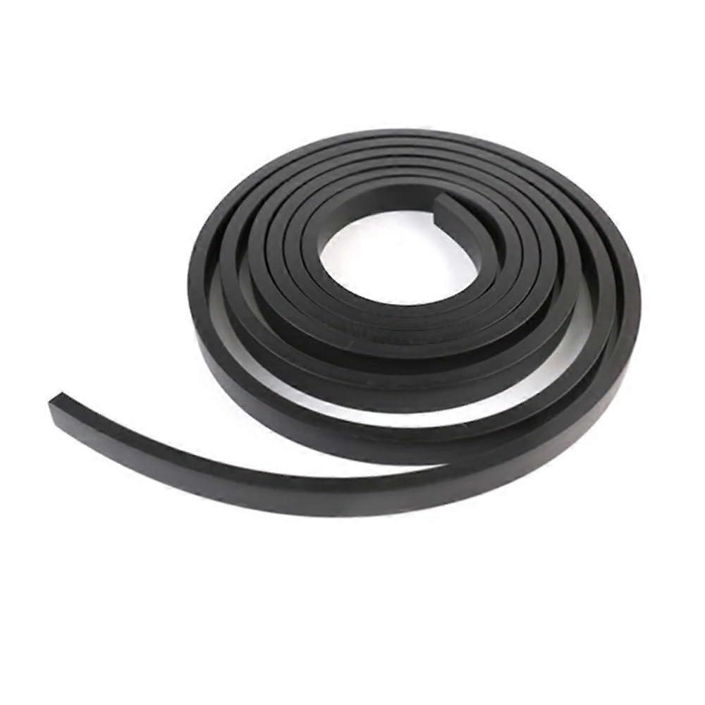 Black Solid Rubber Seal Strip Lock Washers for Marine Sealing Doors Window Gaskets 10x3mm