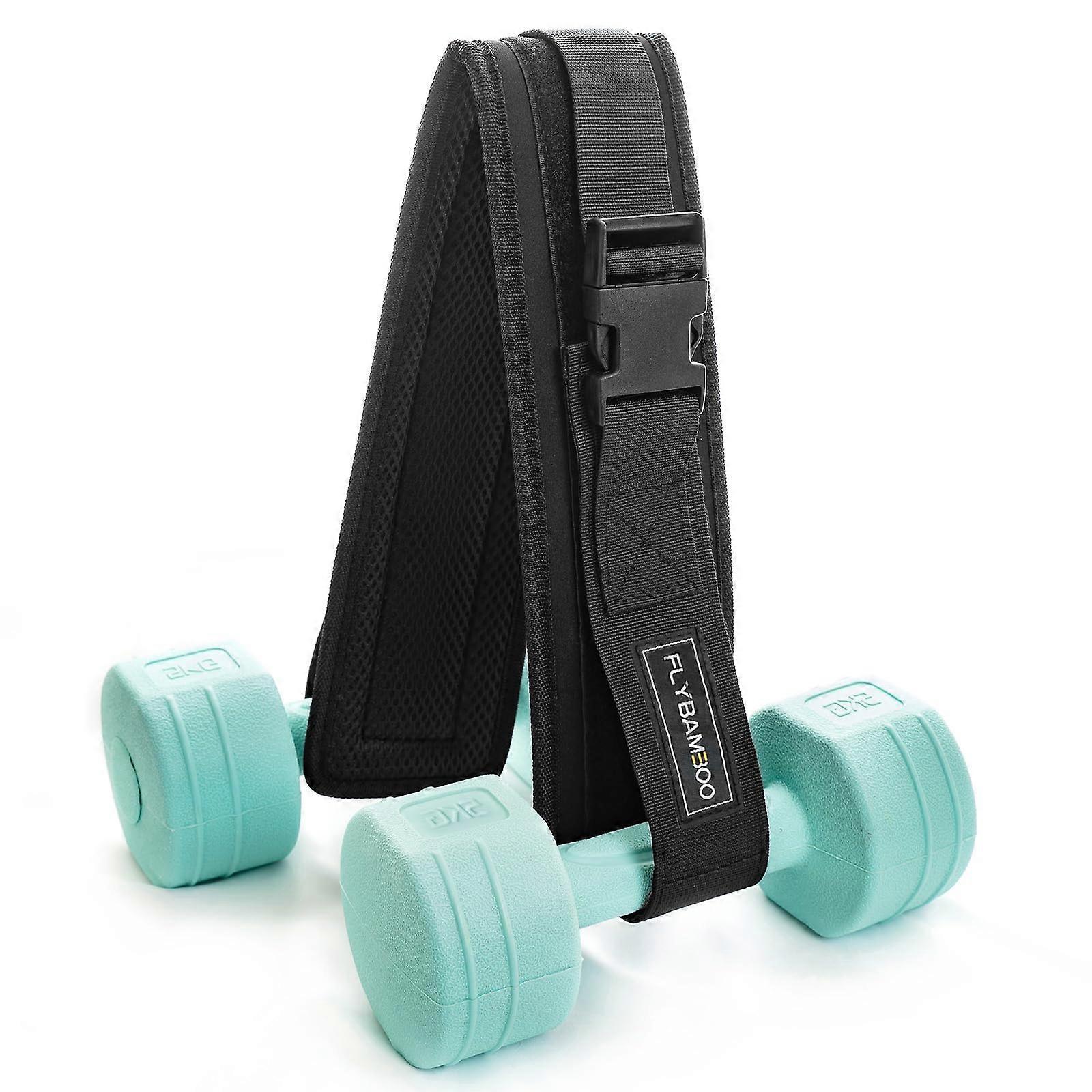 Hip Thrust Belt for Dumbbells with Slip-Resistant Padding, Adjustable Booty Belt for Glute Activation, Fitness Accessory