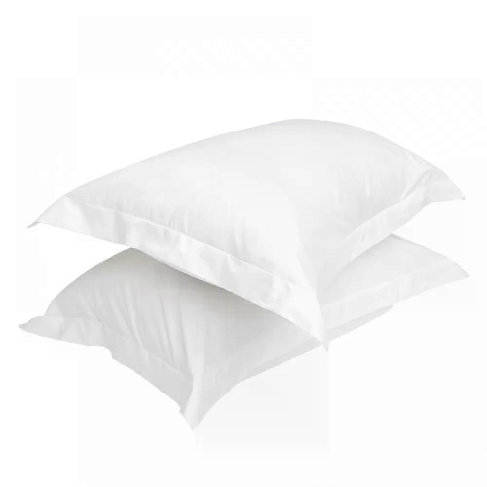 Pillowcase, Polyester, Breathproof, White, King Size