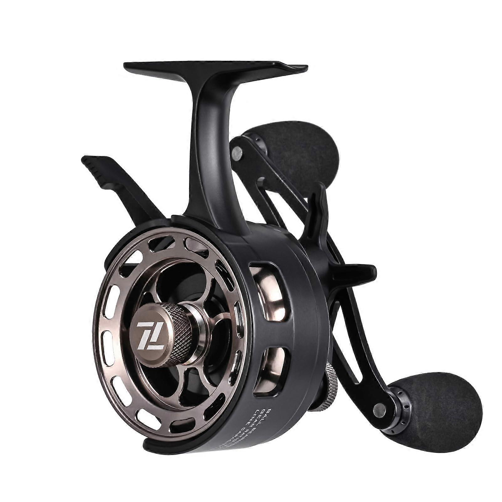 Ice Fishing Reels 3.2:1 Gear Ratio with 31 Ball Bearings for Smooth Performance and Durability