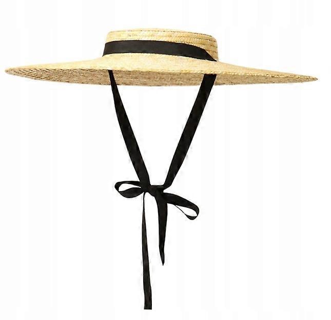 Stor Retro Stråhat Damer 53cm