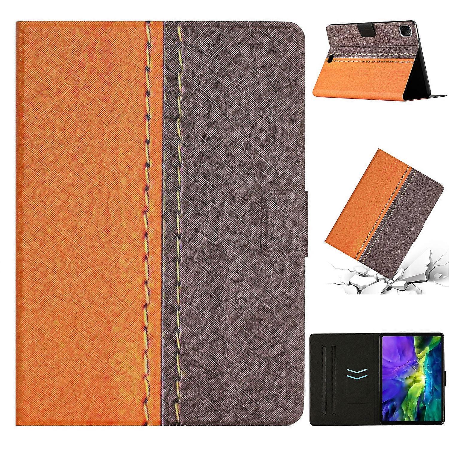 For iPad Pro 11 2020 Stitching Solid Color Smart Leather Tablet Case
