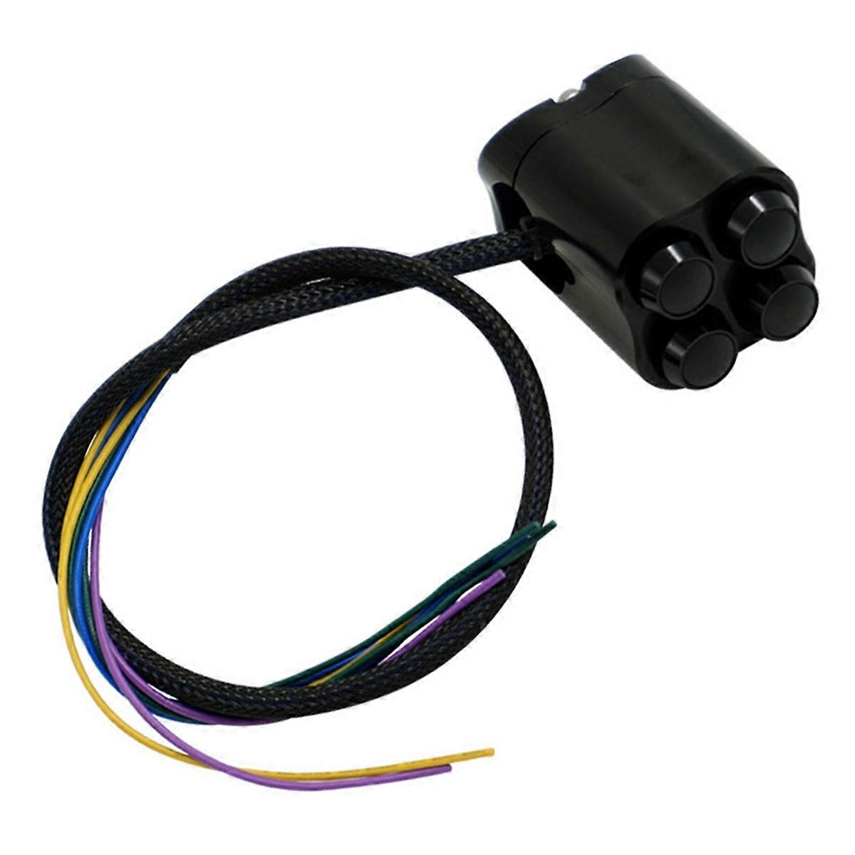 Motorcycle Handlebar Switch Handlebar Control Switch Black