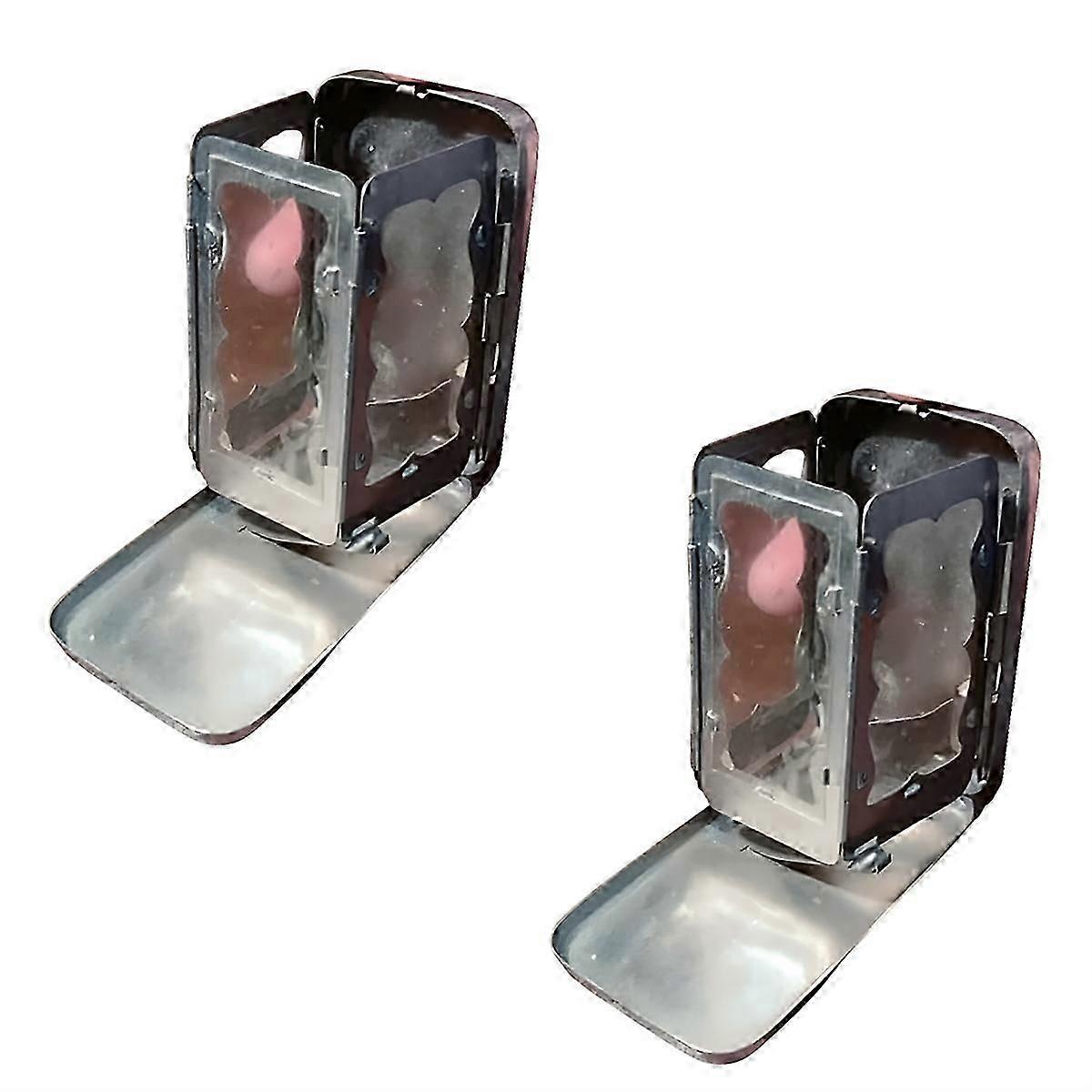 Taitettava tasku kynttilälamppu vintage pieni taskukynttilälamppu sopii retkeilyyn ja retkeilyyn