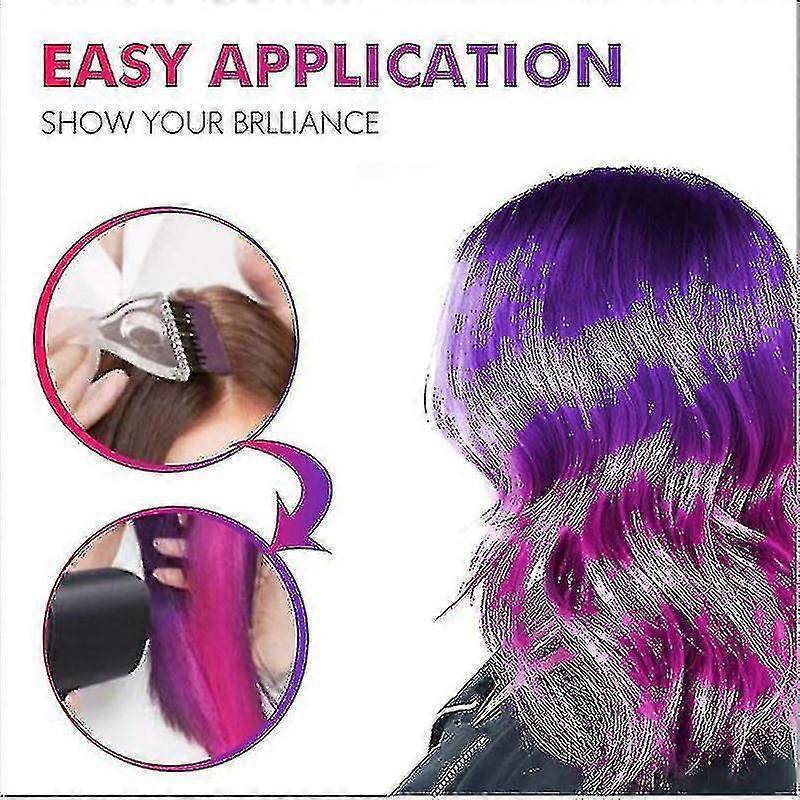 Thermochromic Color Changing Wonder Dye Hair Dye Change With Temperature