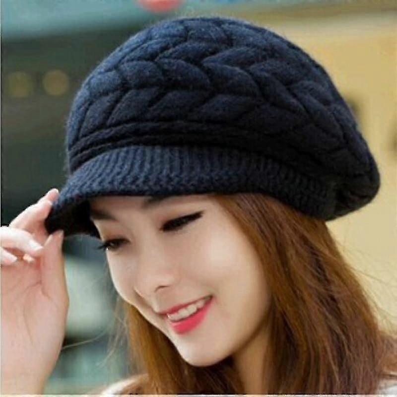 Knitted Hat, Winter Hats, Ladies Beanie Cap