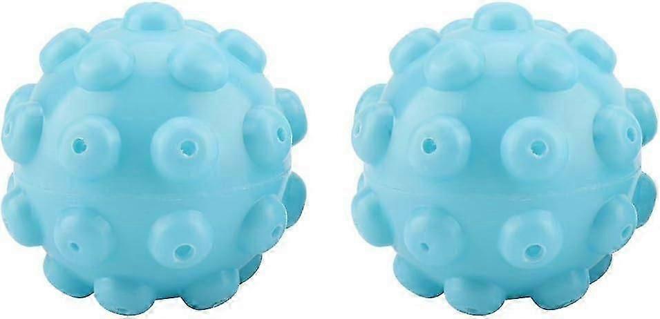 Dryer Balls - 2 Pcs/Set Blue PVC Reusable Dryer Balls