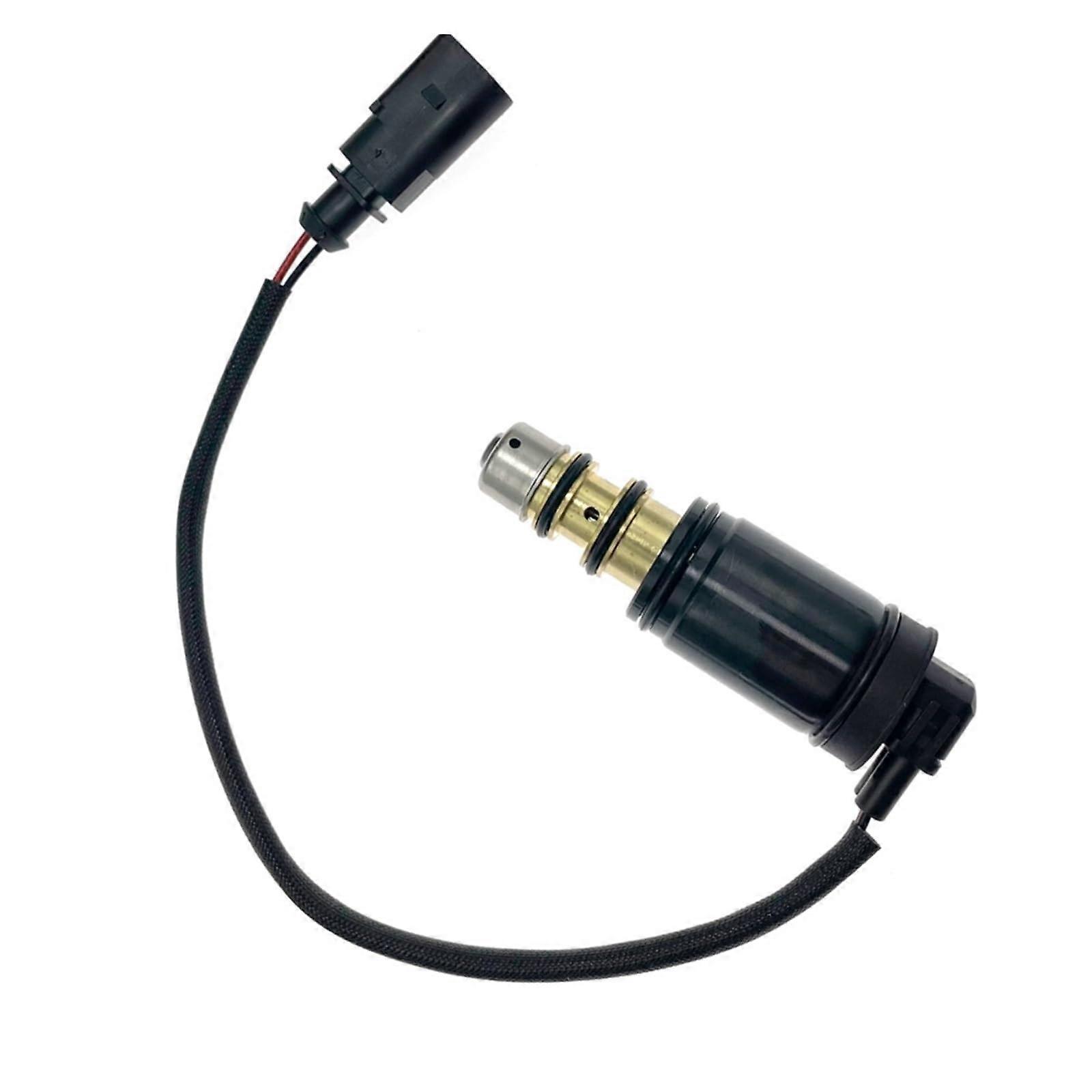 Compressor Control Valve Solenoid Valve 7SEU16C 7SEU17C 5SEU12C 6SEU12C Compatible with Skoda Polo Engine Models