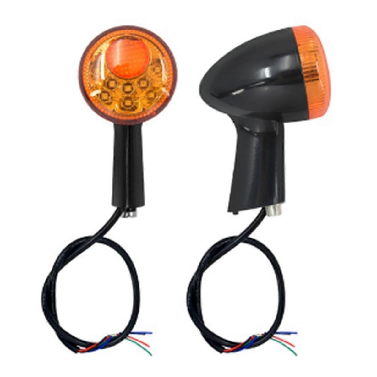 2Pcs Motorcycle LED Rear Brake Turn Signal Light for A
