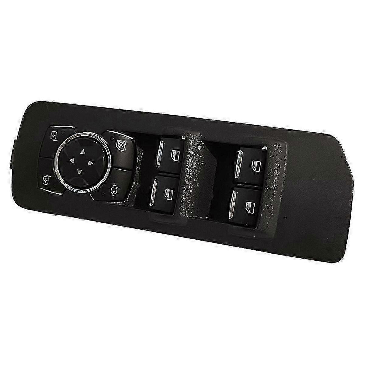 Car Power Master Window Switch Lifter Control Button with Panel FL3Z-14529- for 2015-2020 LHD