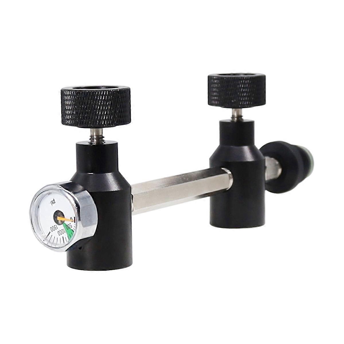 Inflator Head Can Connect 2 Gas Cylinders Outdoor Sports B