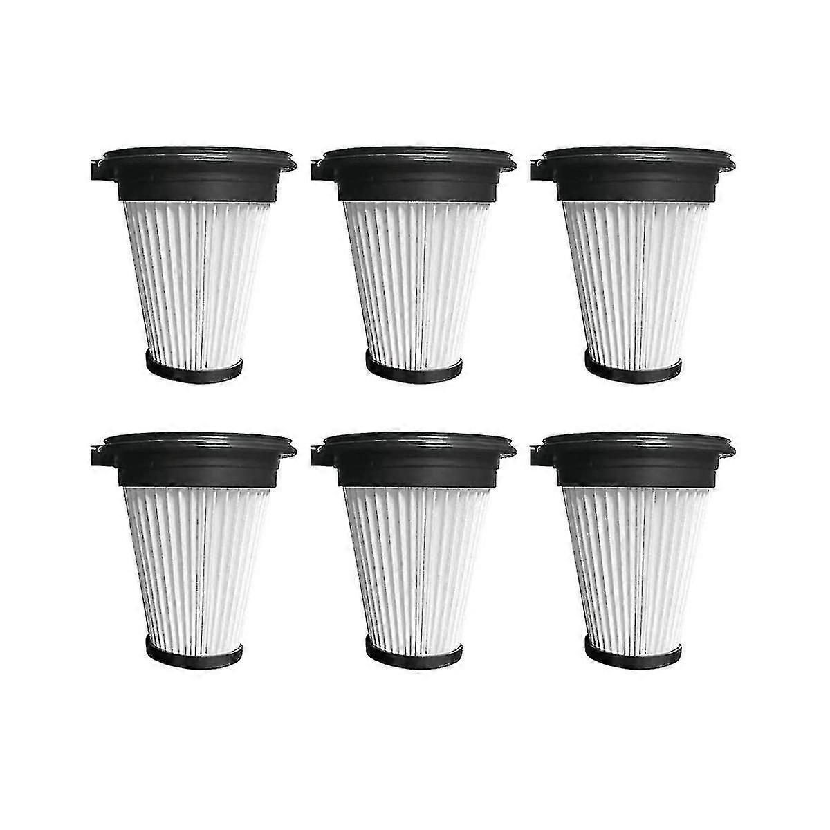 6Pcs HEPA Filters for Handheld Cordless Vacuum Cleaner