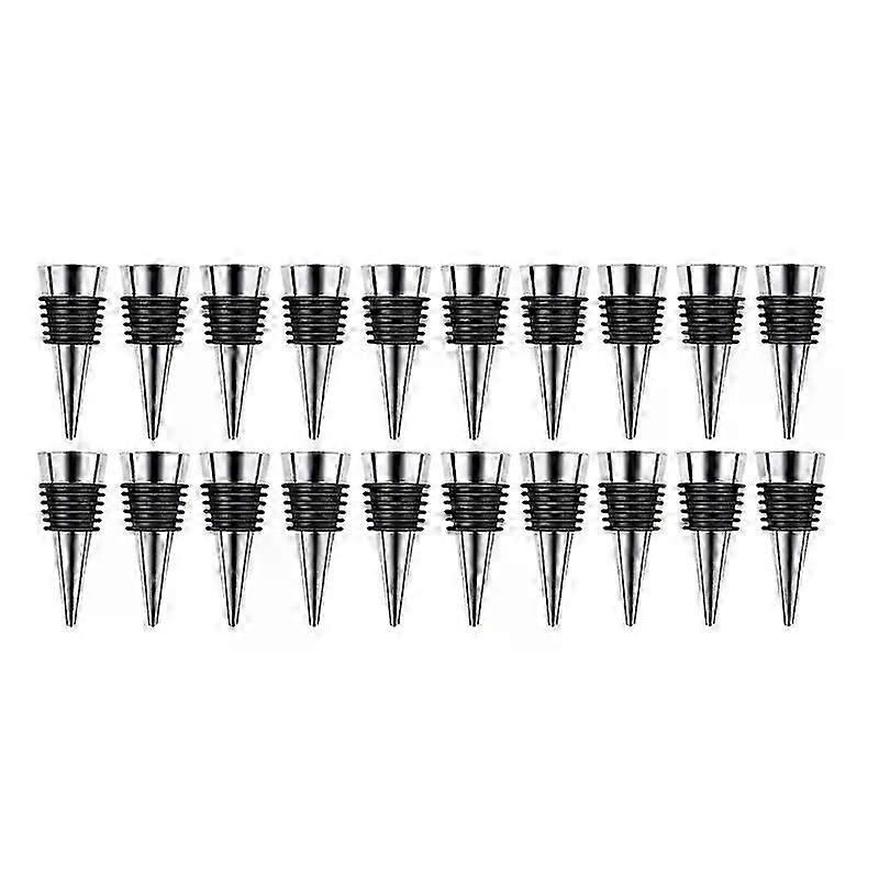 20Pcs Wine Bottles Stoppers Beverage Bottles Stoppers Wine Bottles Corks Tapered Storage Crafts Art DIY