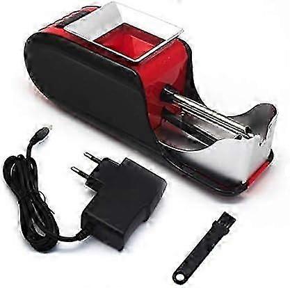 Cigarette rolling machine Electric cigarette tuber Cigarette rolling machine (red)