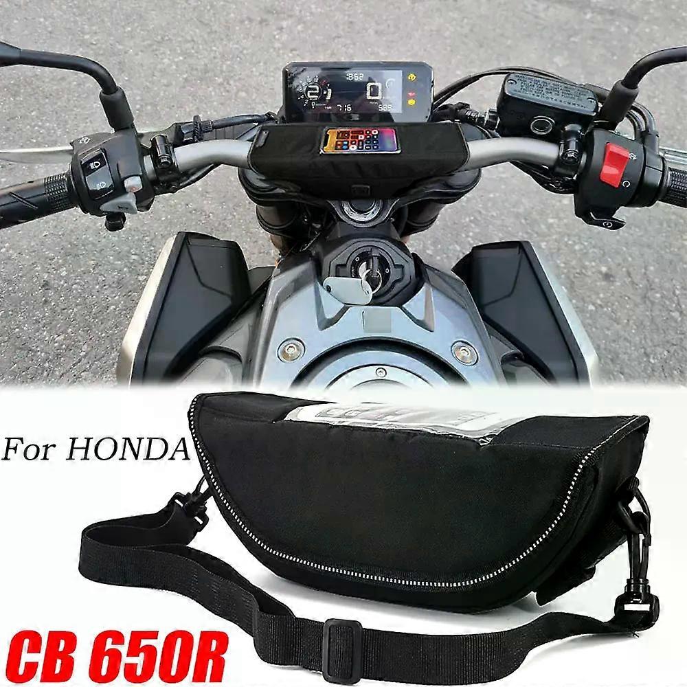 For Honda CB650R CB650 R CB 650R CB 650  R  Motorcycle accessory  Waterproof And Dustproof Handlebar Storage Bag  navigation bag