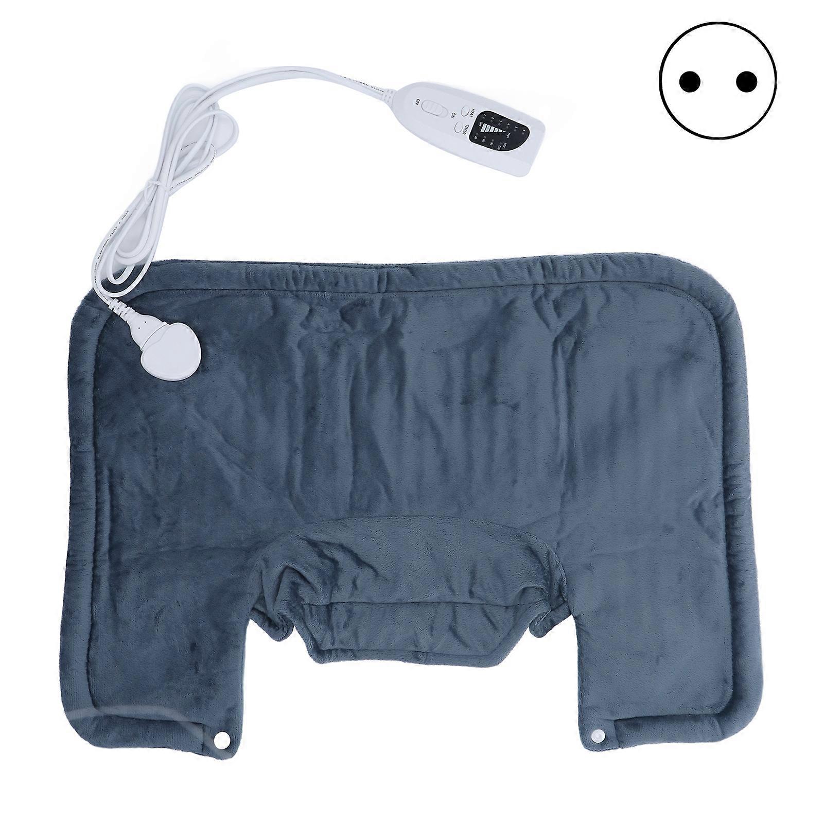 Shoulder Blanket 6 Level Temperature Adjustment Timing Soft Electric Heated Neck Wrap for Winter