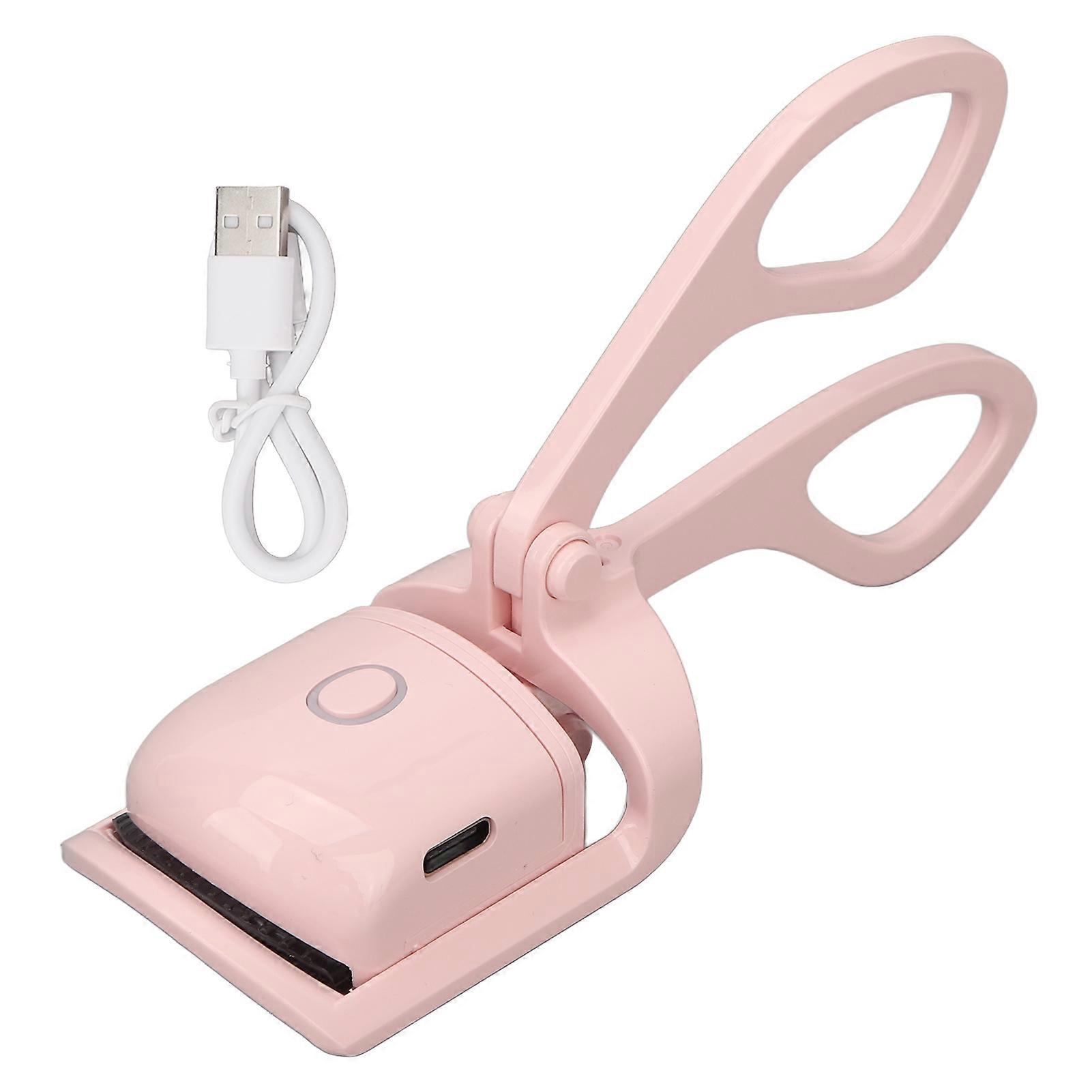 Electric Mini Portable USB Rechargeable Temperature Control Long Lasting Heated Eyelash Curler