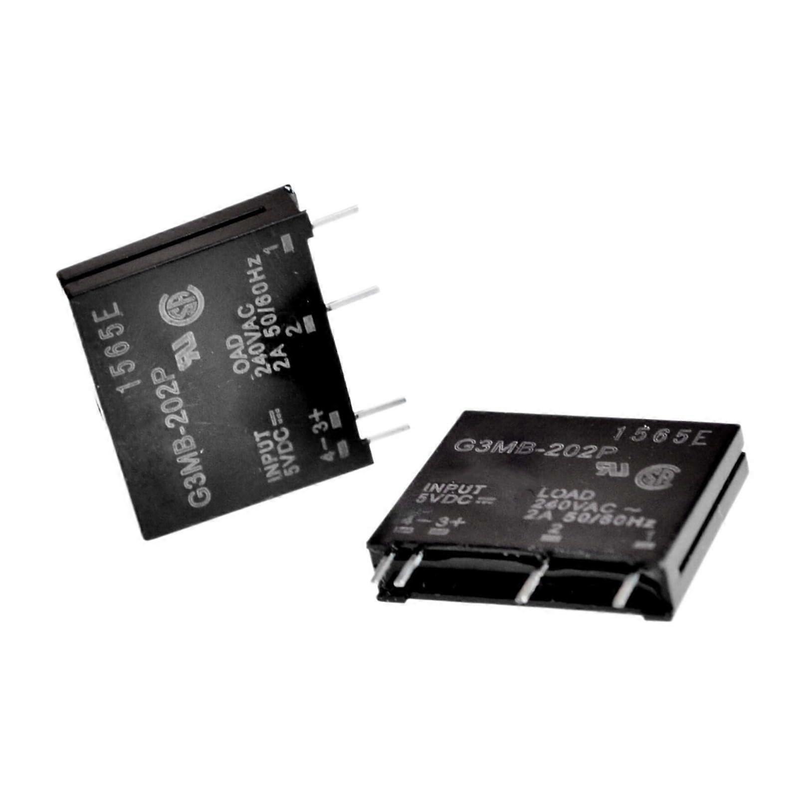10PCS/LOT Original Solid State Relay G3MB202P DCAC PCB SSR in 5VDC,Out 240V AC 2A