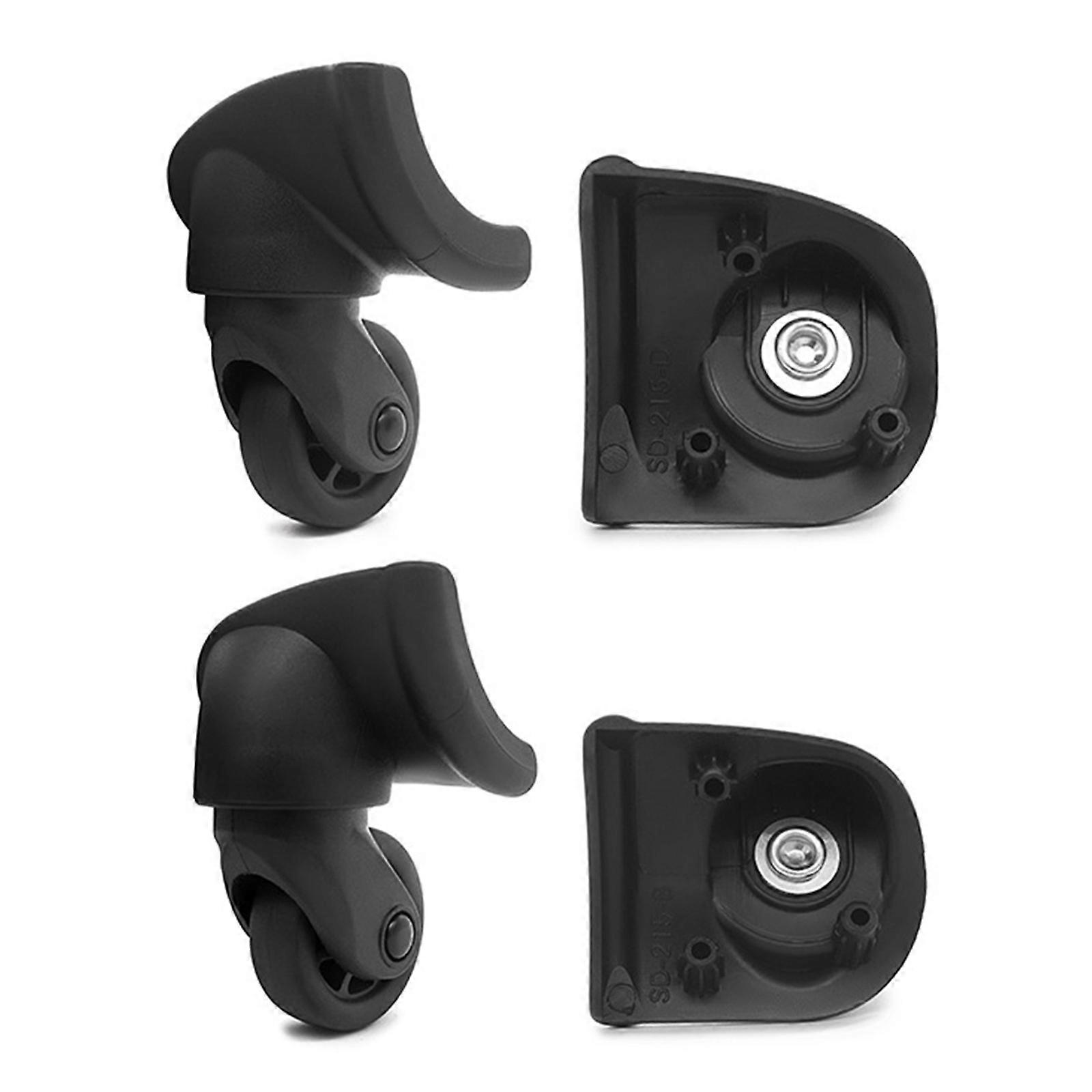 4Pieces Luggage Replacement Wheels Practical Universal Spinner Suitcase Casters Accesory For Smooth Travel Experience