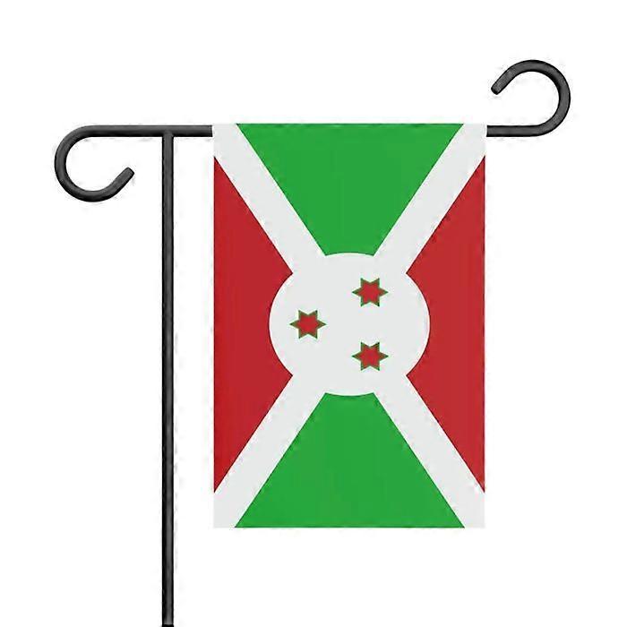 Flag - Burundi - 32 x 47.5 cm - Polyester - Double-sided print - Multicolor