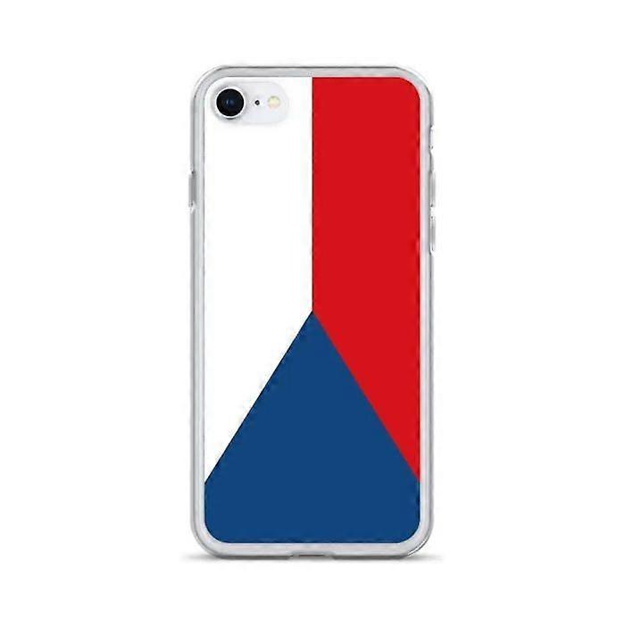 iPhone Case - Czech Republic Flag - Flexible - Multicolored - Compatible with iPhone SE 2020