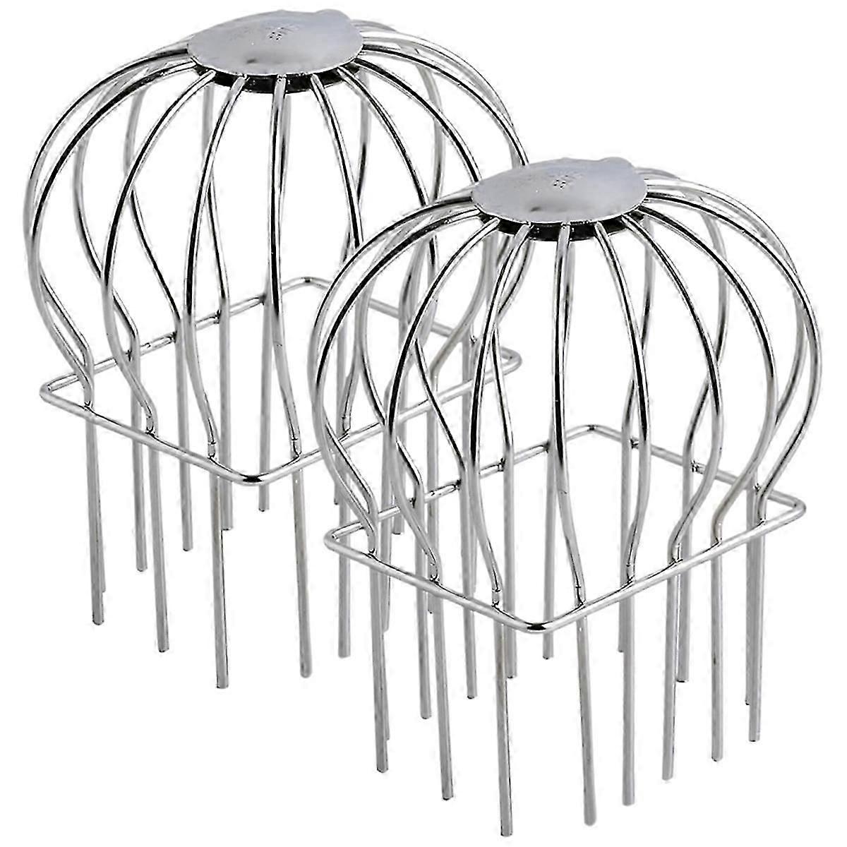 Gutter Guard,2Pcs Round Head Gutter Filter Downspout for Leaves-B