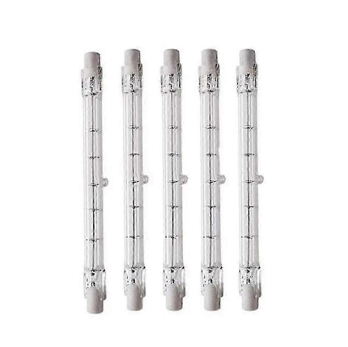 5pcs Lighting 1000w Halogen R7s Energy Saving Linear Halogen Floodlight Security Light Bulbs J189 -dd