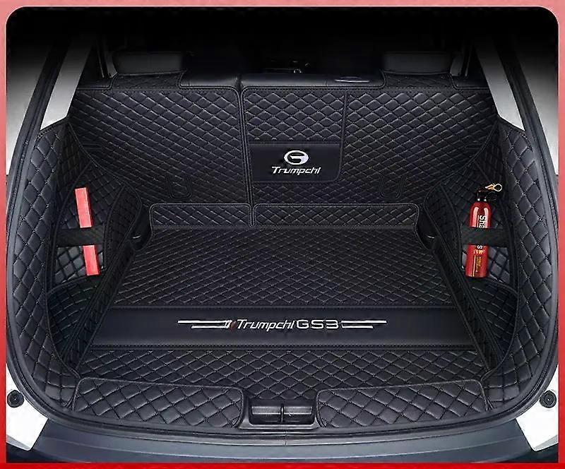 For GAC EMZOOM GS3 2025 2024 Car Boot Mat Rear Trunk Liner Cargo Leather Floor Carpet Tray Protector Accessories Mats