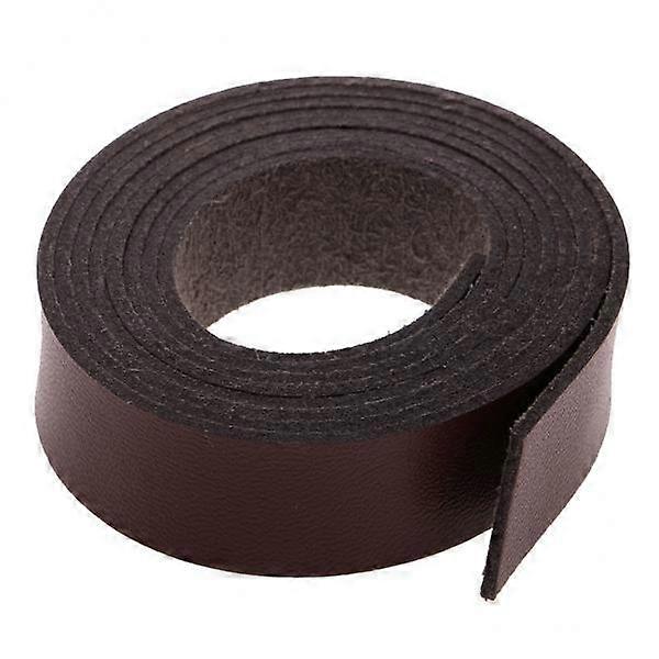 2x 2 Meter Lederarmband 15mm breit schwarz