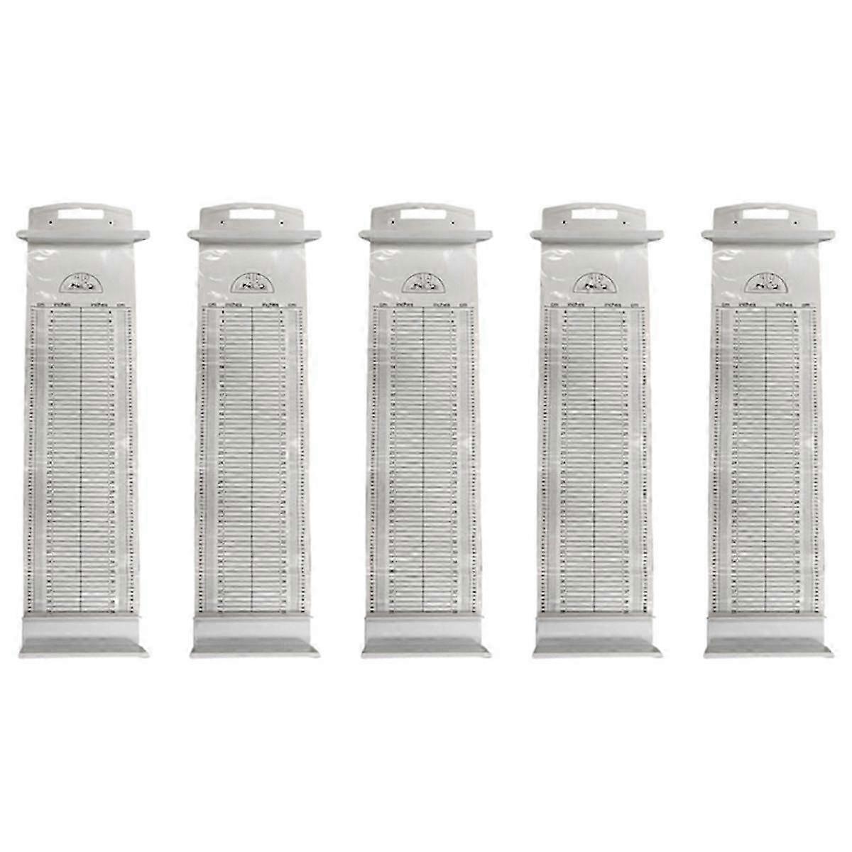 Portable Infantometer Height Measurement Mat for Baby, Home & Clinic Use, Foldable 5X Ruler Design