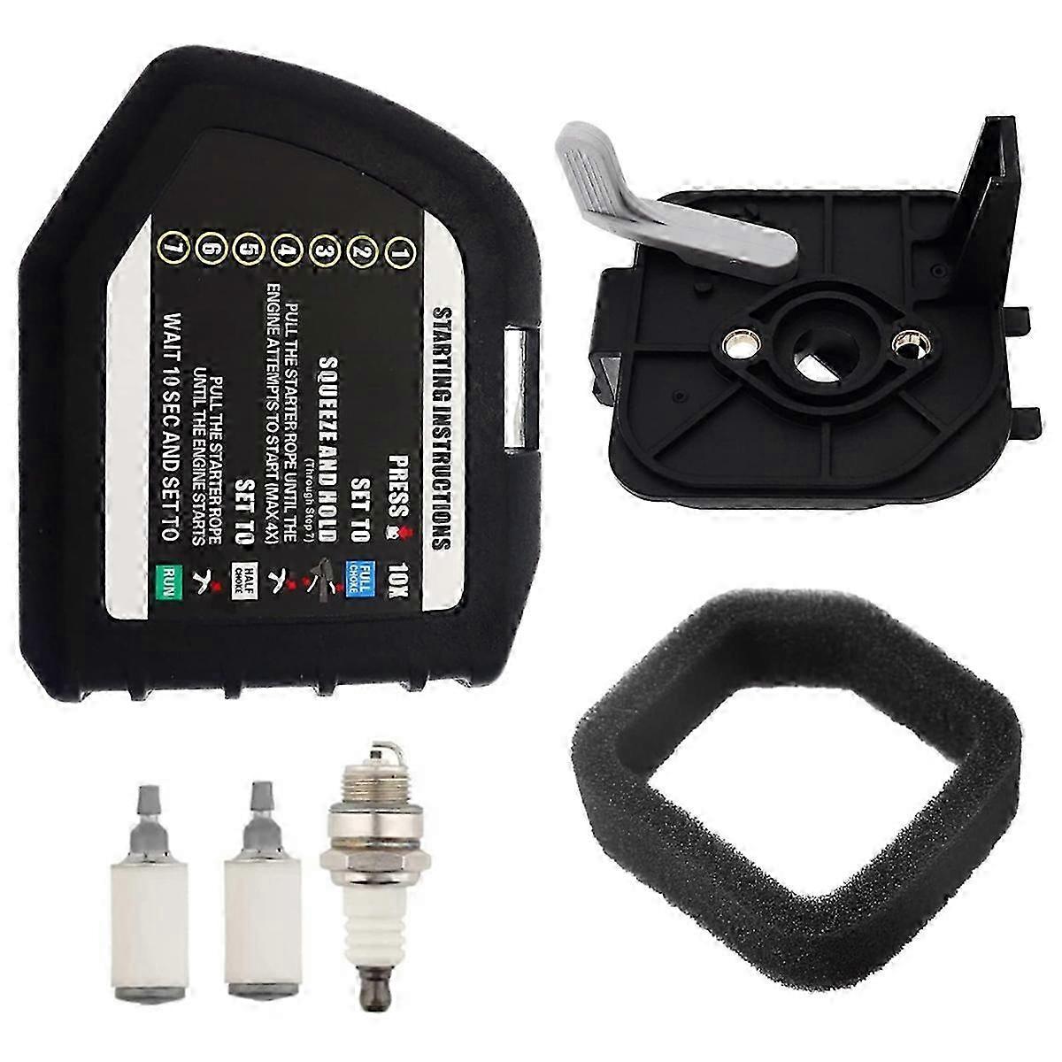 308649003 307191001 Air Filter & Cover Set for RY251PH RY252CS RY253SS RY254BC 25CC 25.4cc String Trimmer