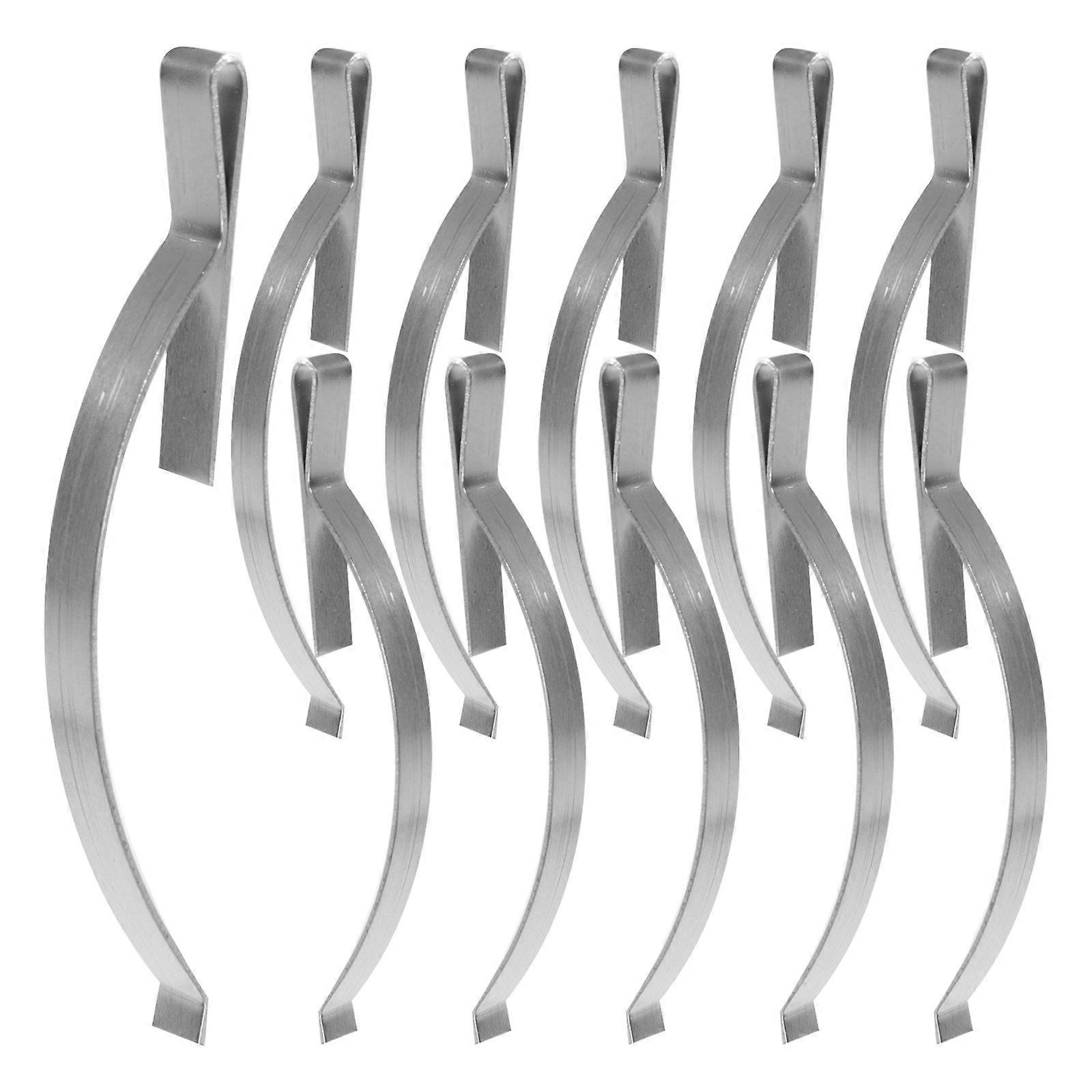 50pcs Window Screen Clips Tension Spring Corner Clips Window Screen Holding Clips