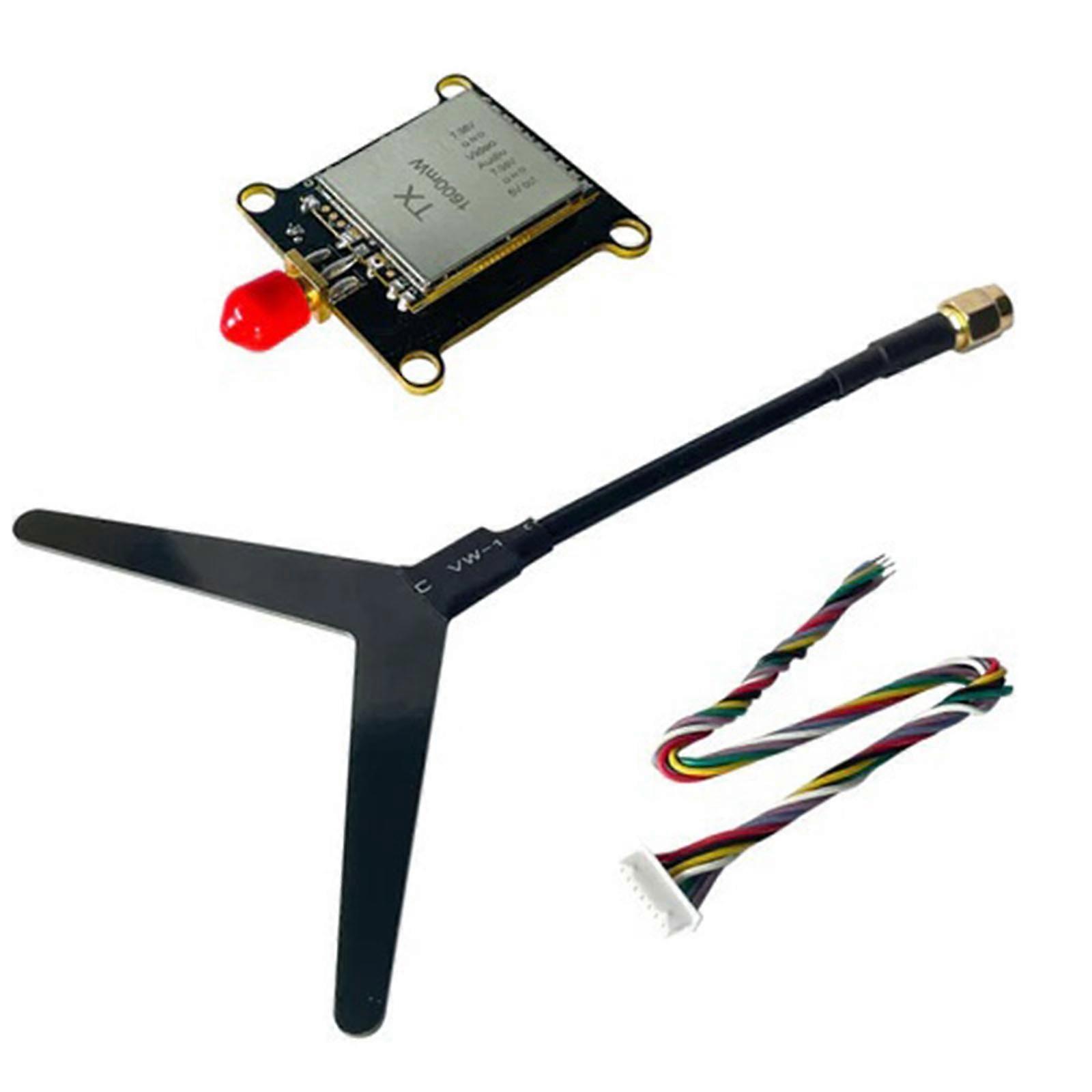 1 Set Advanced 1.2GHz Video Transmitter Solution Professional 1.2GHz Video Transmitter Board Module for FPVs Drones Multicolor