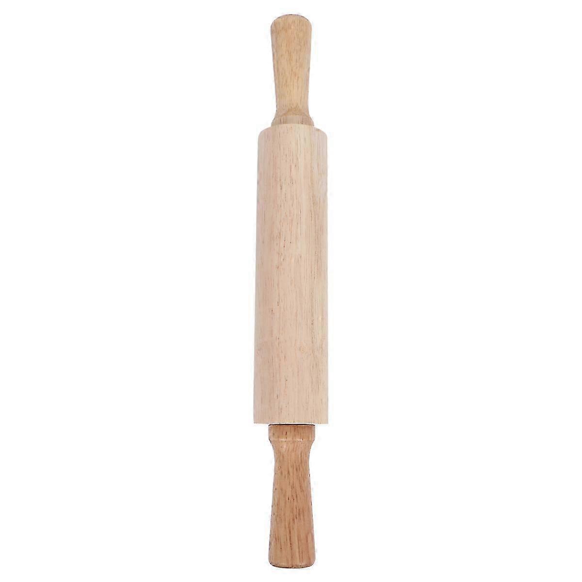 Mini Pizza Rolling Pin Non-Stick Dough Roller for Dumplings & Pastry 27.5x4.5cm