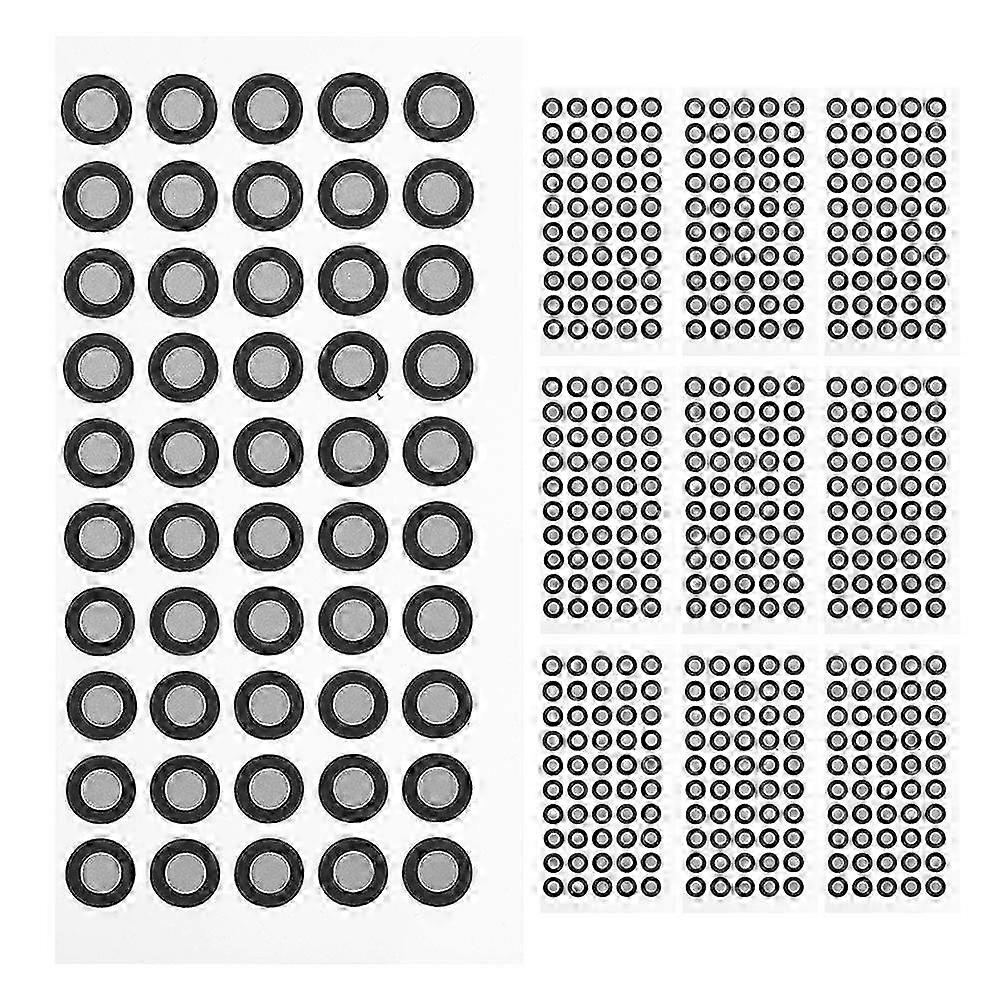 10枚の3Dスキャナー用反射マーカーポイント1x1x0.15cm