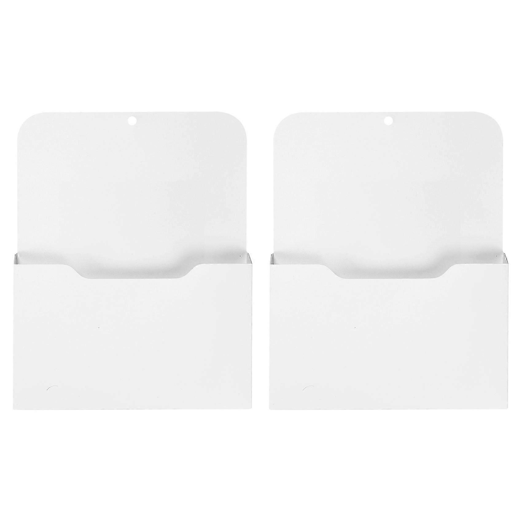 Magnetic File Holder - Paper Holder, Pocket Organizer,Hanging Wall File Organizer Storage, Mail Or