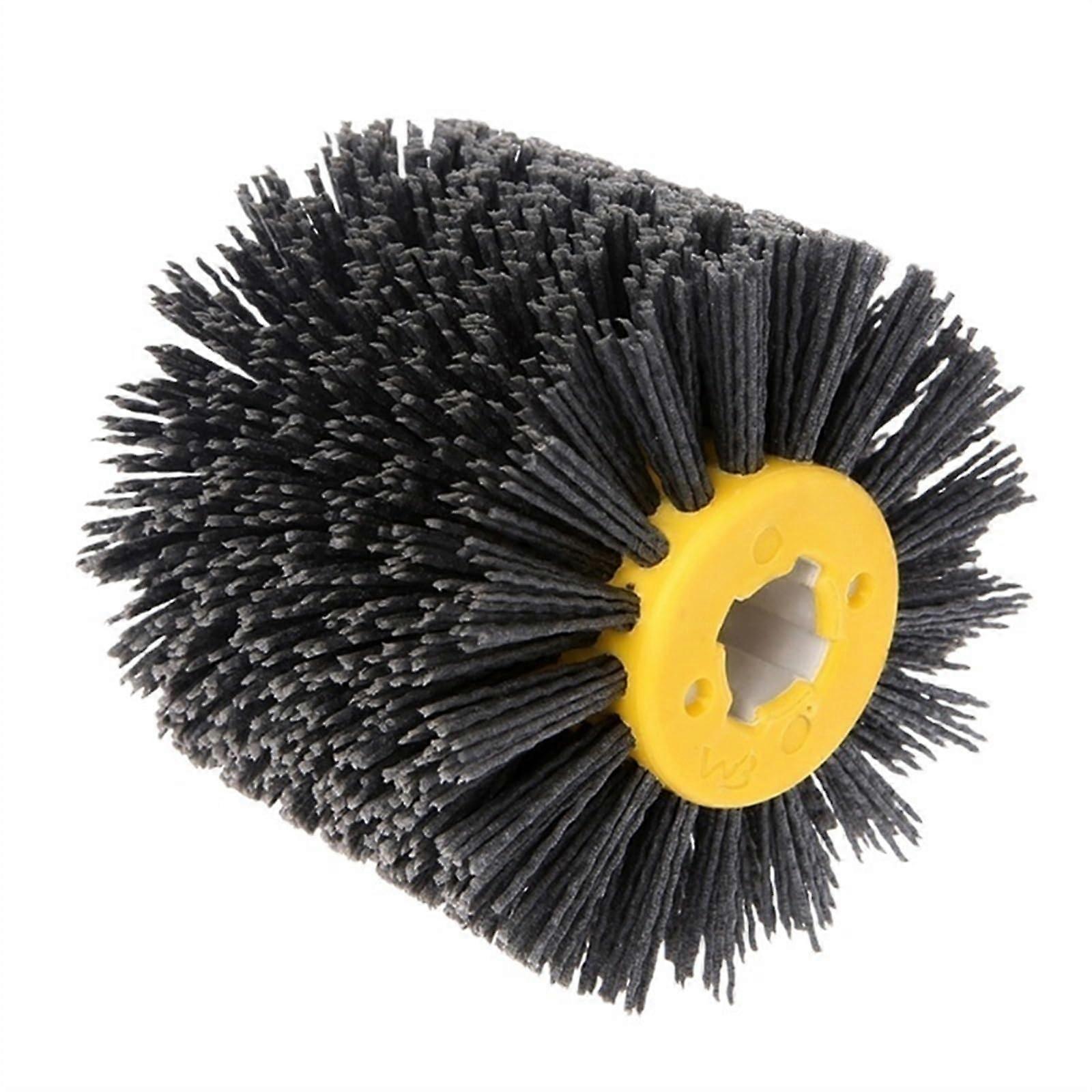 Nylon Brush Grinding Brushes 120 x 100 x 19mm Nylon Wire Polishing Wheel 320 Grit for Power Tools