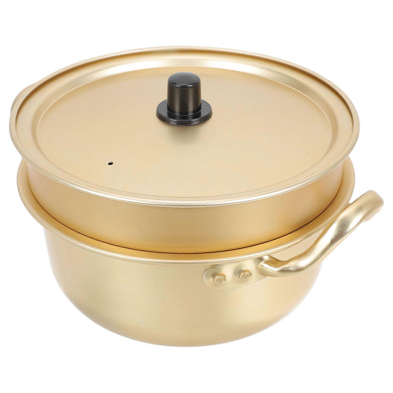 1 Set Practical Kitchen Stockpot for Soup and Noodles Pan Supply