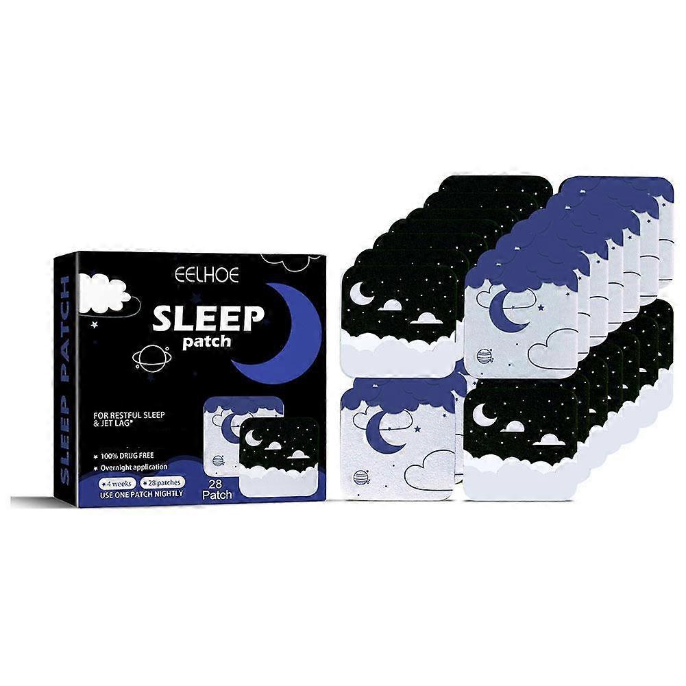 28patch/box (A)$ Sleeping aid patch to relieve insomnia, irritability and anxiety, improve sleep and improve sleep quality