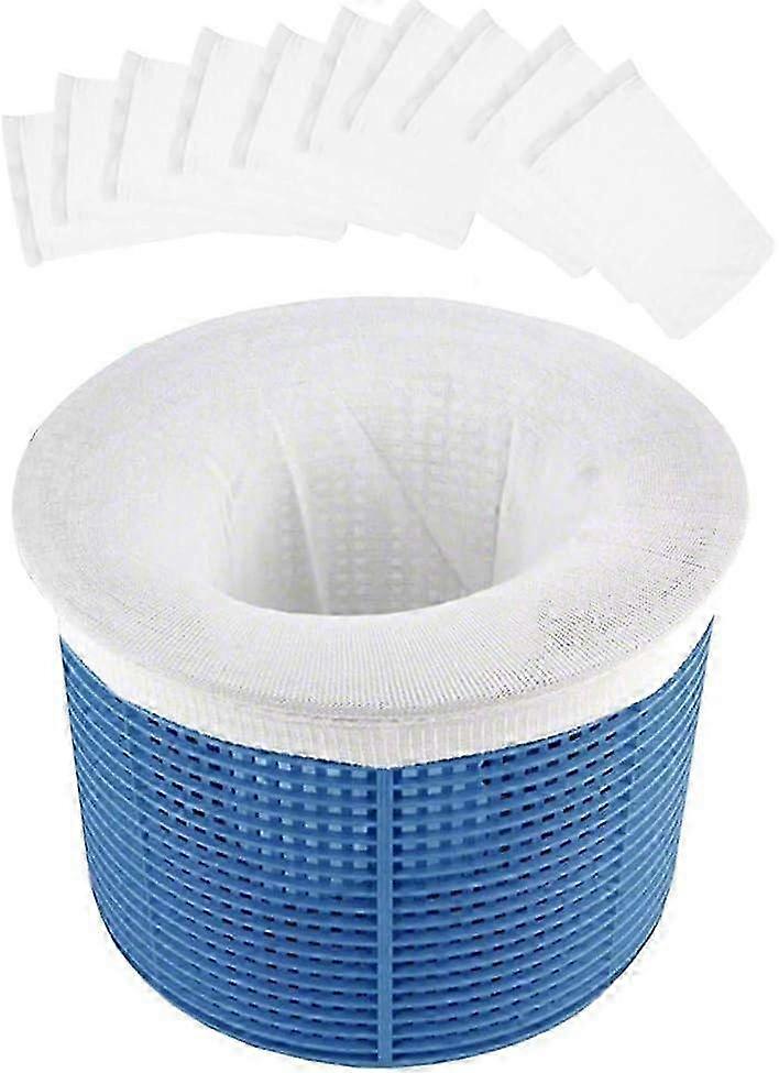 Pool Skimmer Socks 20pcs - Filter Protectors for Pool Maintenance