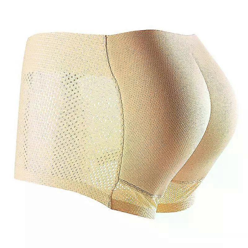 Seamless Fake Buttocks Men'S Boxers Latex Shaping Underwear Hip Lifting Hip Beautifying Peach Hips Men Shaper Underpants