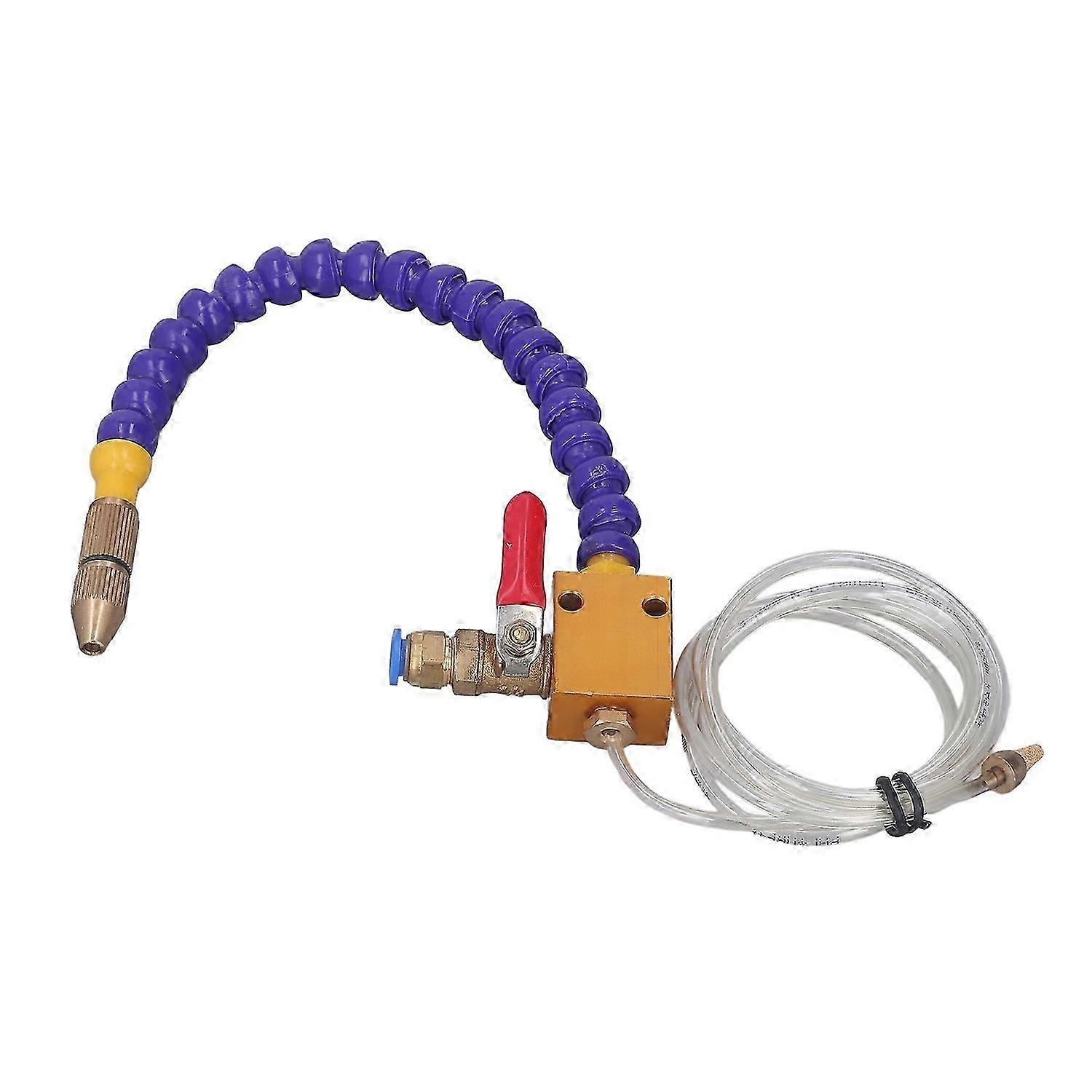 طقم نظام رش تزييت سائل التبريد الضباب قطع المعادن النقش أنابيب هواء التبريد CNC مخرطة الطحن